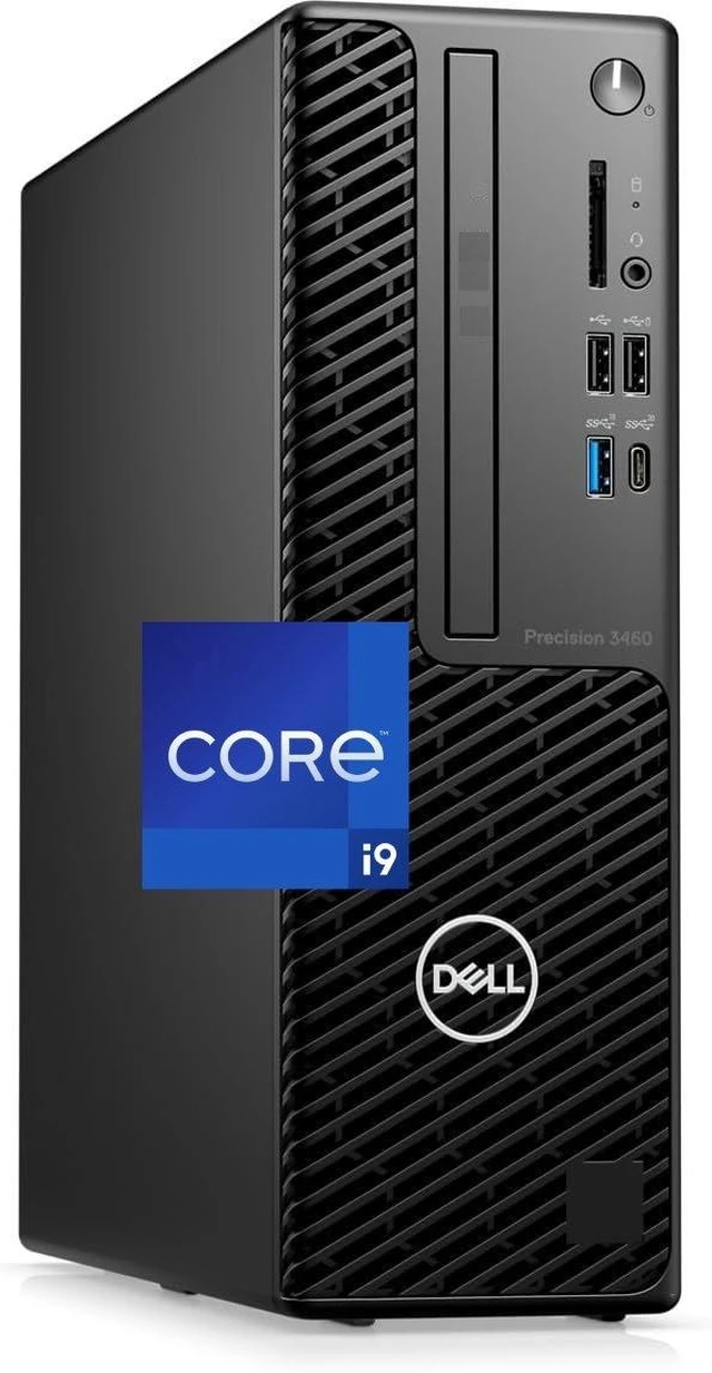 Main image of Dell Precision 3460 SFF Desktop, Intel Core i9-14900, 32GB DDR5 RAM, 1TB SSD, Intel UHD 770 Graphics, Wi-Fi 6E, Windows 11 Pro, D17S Business Workstation