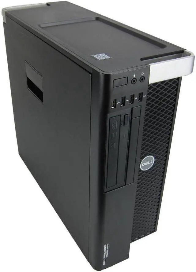 Alt view image 2 of 4 - Dell Precision T5810 Workstation Server, Intel Xeon E5 1620 v3 3.5GHz, 256GB SSD + 4TB HDD, 32GB RAM, 4GB Nvidia Quadro K2200 4K 4-Monitor Support Video Card, USB 3.0, WIFI, Bluetooth, Windows 10 Pro