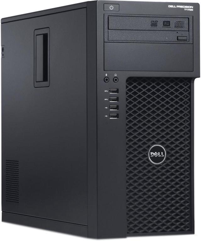 Dell Precision T1700 Workstation, Quad-Core i7 4770 upto 3.9GHz, 16GB RAM,  512GB SSD + 500GB HDD, Intel HD Graphics 4K 3-Monitor Support(2xDP, 1xVGA),  