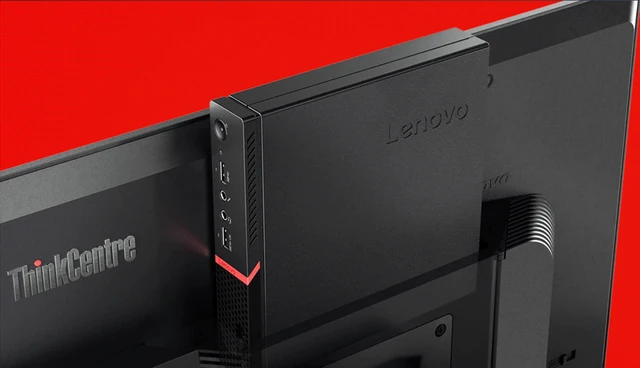 Alt view image 3 of 3 - Lenovo ThinkCentre M920Q Tiny All in One 23" FHD Monitor, Six Core i5-8500T, 16GB RAM, 512GB SSD, (1 x DP, 1 x HDMI) Intel HD Graphics 630, AC WIFI, BT 4.0, USB 3.1, Windows 10 Pro