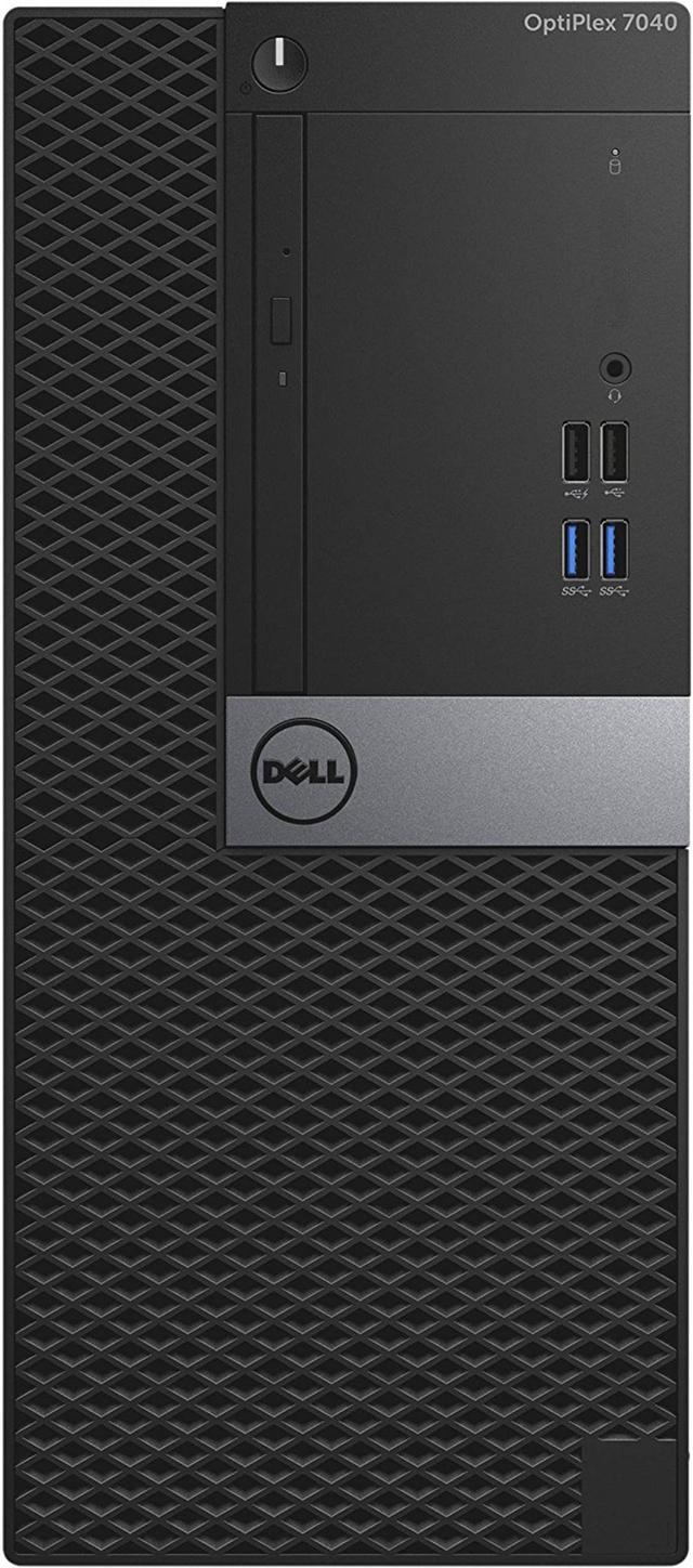 Refurbished: Dell Optiplex 7040 Tower, i7-6700 Quad Core upto4.2