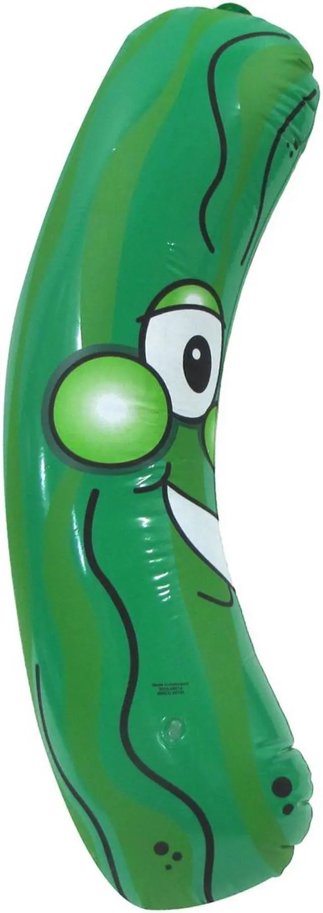 Alt view image 3 of 5 - Treasure Gurus Large Inflatable Pickle Swimming Pool Water Float Blow Up Toy Party Favor Novelty Prop