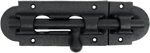 Main image of Treasure Gurus Large Rustic Metal Barrel Bolt Sliding Barn Door Lock Security Deadbolt Latch Gate Hardware