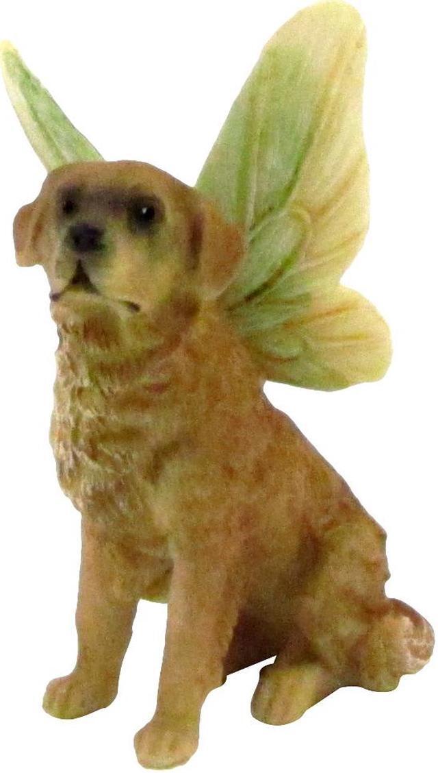 Miniature Golden Retriever Fairy Garden Figurine Accessory Dog Decor Ornament Miniature Golden Retriever Fairy Garden Figurine Accessory Dog Decor Ornament