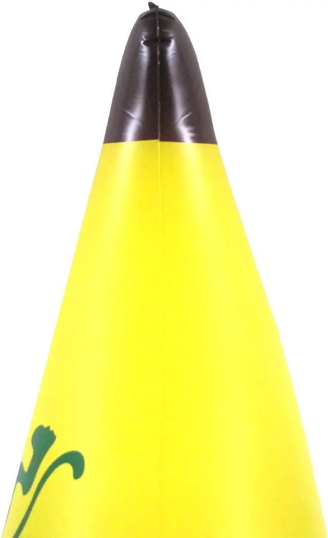 Alt view image 4 of 6 - Treasure Gurus 40" Large Inflatable Banana Swimming Pool Water Float Blow Up Toy Party Favor Novelty Prop