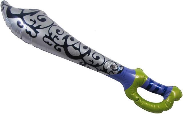 Alt view image 2 of 5 - Treasure Gurus 27" Inflatable Pirate Sword Swimming Pool Water Float Kids Adult Blow Toy Party Decor Novelty Prop