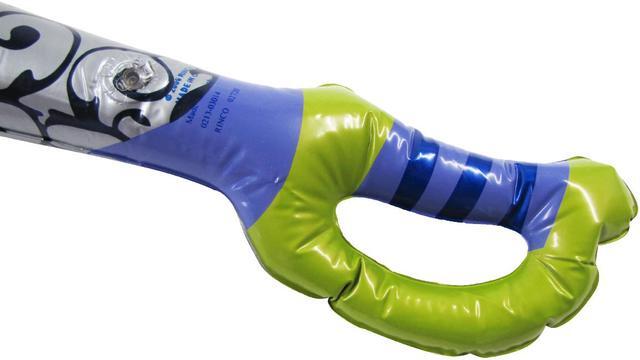 Alt view image 3 of 5 - Treasure Gurus 27" Inflatable Pirate Sword Swimming Pool Water Float Kids Adult Blow Toy Party Decor Novelty Prop