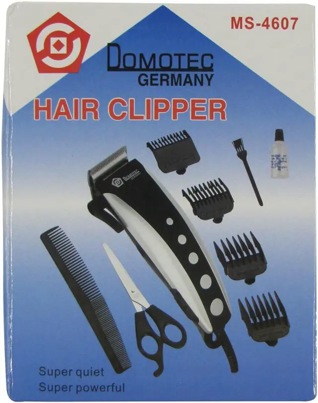 Main image of Treasure Gurus 9pc Men's Professional Hair Clipper Cutter Set Beard Trimmer Haircut Kit Barber Scissors Salon Shears