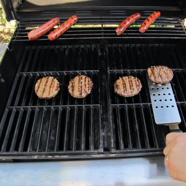 Alt view image 4 of 5 - Treasure Gurus Large Stainless Steel BBQ Turner Metal Barbecue Grilling Utensil Burger Spatula Meat Tool