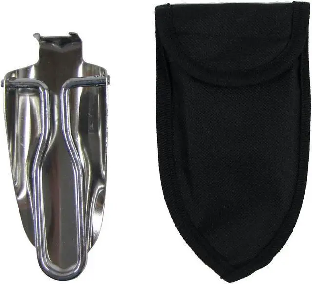 Alt view image 2 of 6 - Treasure Gurus Small Metal Folding Garden Trowel Pouch Outdoor Camp Gardening Shovel Survival Hand Tool