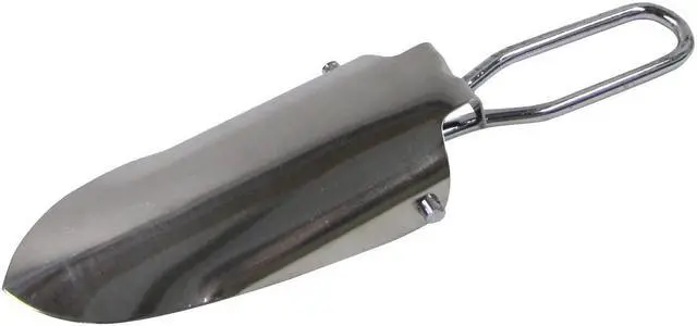 Alt view image 4 of 6 - Treasure Gurus Small Metal Folding Garden Trowel Pouch Outdoor Camp Gardening Shovel Survival Hand Tool