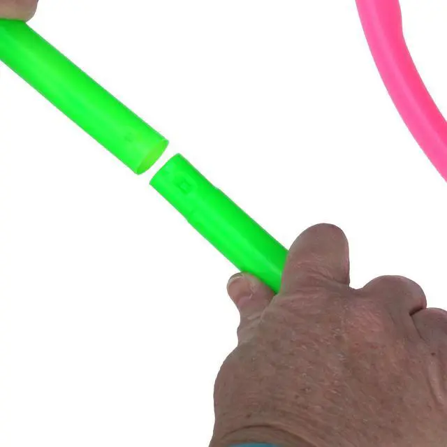 Alt view image 3 of 4 - Treasure Gurus Detachable Kids Adult Hula Hoola Hoop Adjustable Exercise Fitness Ring Toy Game Party Favor Gift