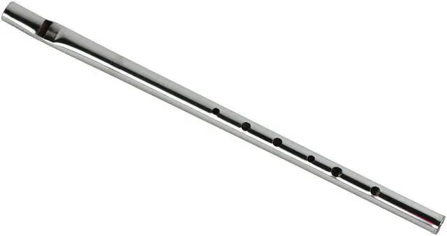 Main image of Nickel Plated Tin Penny 6 Six Hole Generation Whistle Folk or Irish Flute