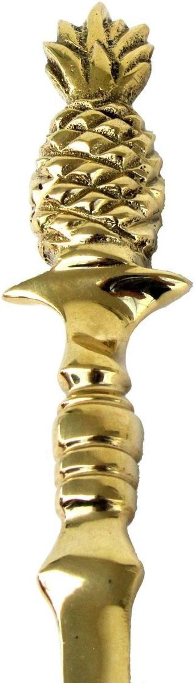 Alt view image 2 of 2 - Heavy Solid Brass Pineapple Letter Opener