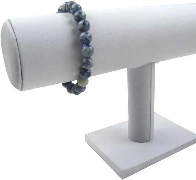 Alt view image 3 of 6 - Treasure Gurus Natural Sodalite Gemstone Beaded Throat Chakra Bracelet Reiki Stone Holistic Jewelry