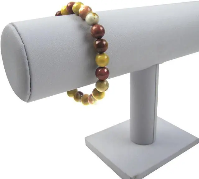 Alt view image 3 of 6 - Treasure Gurus 4mm Natural Mookaite Gemstone Bead Chakra Bracelet Jasper Reiki Stone Holistic Jewelry