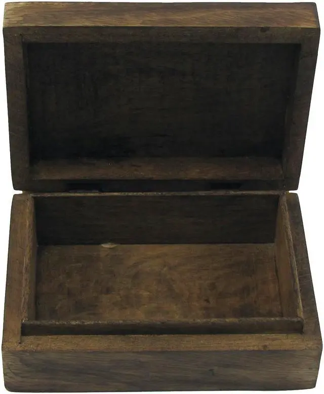Alt view image 2 of 5 - Wood Chakra Tree of Life Memory Keepsake Box Decorative Jewelry Card Reiki Storage Chest