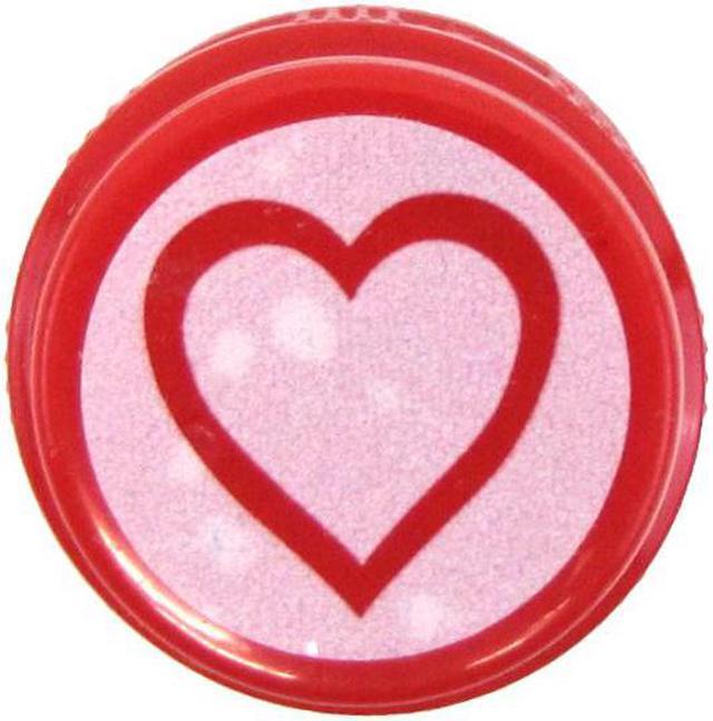 Alt view image 2 of 4 - Treasure Gurus Fast Dry Red Heart Shaped Bingo Dauber Vibrant Color Bright Ink Dot Art Dabber Marker