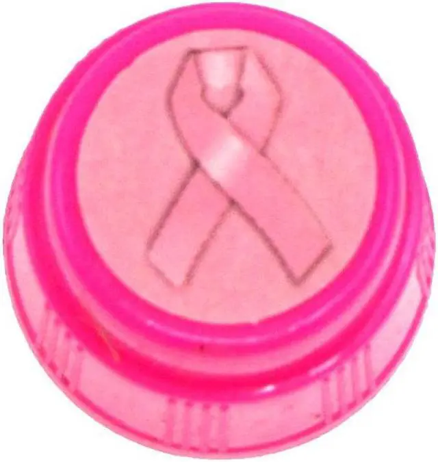 Alt view image 2 of 4 - Treasure Gurus Pink Breast Cancer Awareness Find Cure Ribbon Bingo Dauber Bright Ink Dabber Marker