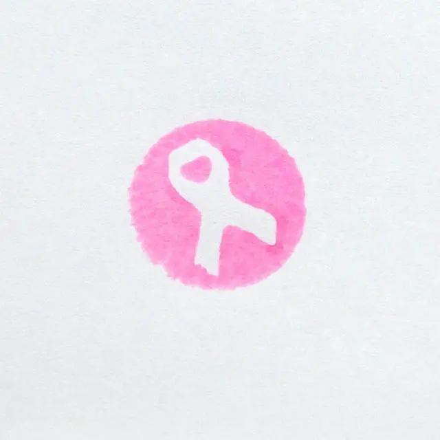 Alt view image 3 of 4 - Treasure Gurus Pink Breast Cancer Awareness Find Cure Ribbon Bingo Dauber Bright Ink Dabber Marker