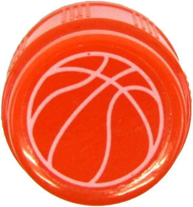 Alt view image 2 of 4 - Treasure Gurus Fast Dry Orange Basketball Bingo Dauber Bright Ink Sports Dot Art Dabber Vibrant Color Marker