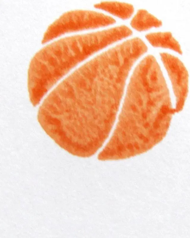 Alt view image 3 of 4 - Treasure Gurus Fast Dry Orange Basketball Bingo Dauber Bright Ink Sports Dot Art Dabber Vibrant Color Marker
