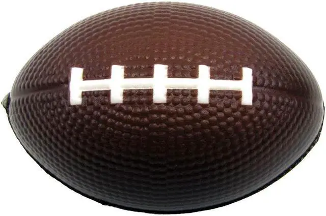 Main image of Treasure Gurus Mini Football Sports Squish Toy Foam Anxiety Relief Sensory Squeeze Stress Ball Party Favor