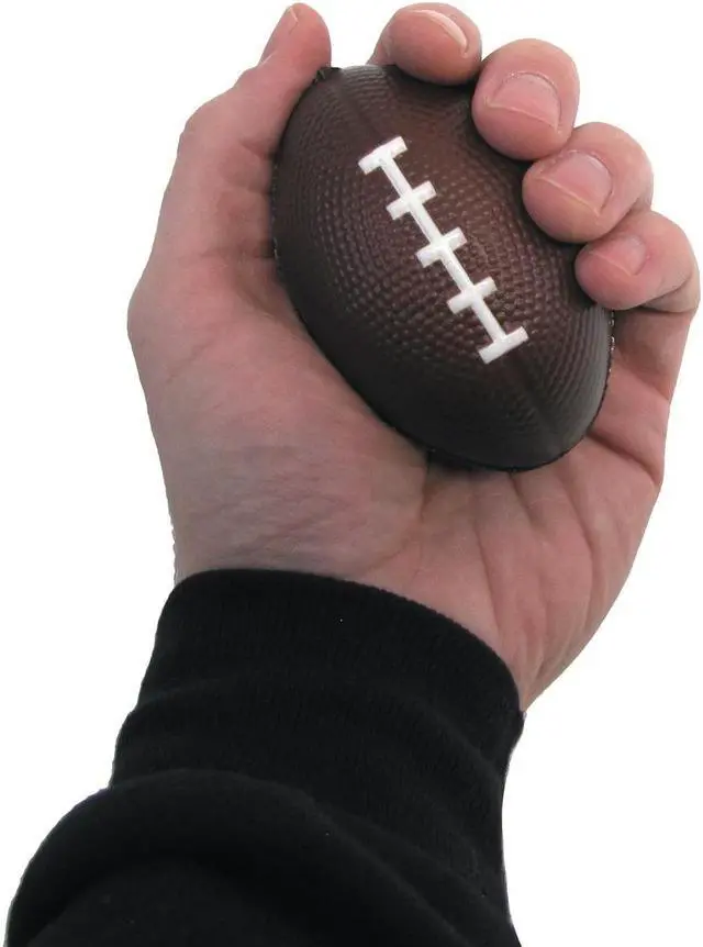Alt view image 3 of 4 - Treasure Gurus Mini Football Sports Squish Toy Foam Anxiety Relief Sensory Squeeze Stress Ball Party Favor