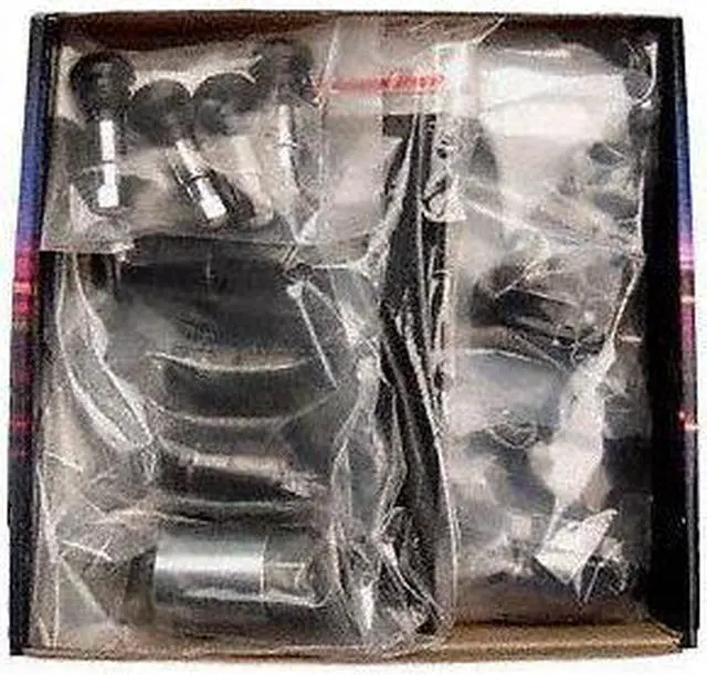 Alt view image 3 of 5 - McGard 84562BK Jeep Wrangler Chrome/Black Cone Seat Wheel Install Kit (1/2"-20)