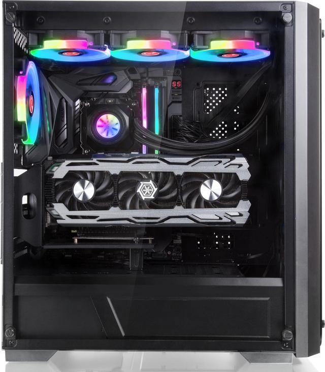 RAIJINTEK ORCUS 360 RBW, an AIO Water cooler for CPU, with 3pcs 12025 ARGB  PWM Fans, Copper water block, Durable and reliable PUMP, Rotating Blade  with ARGB LED, Compatible with Intel 
