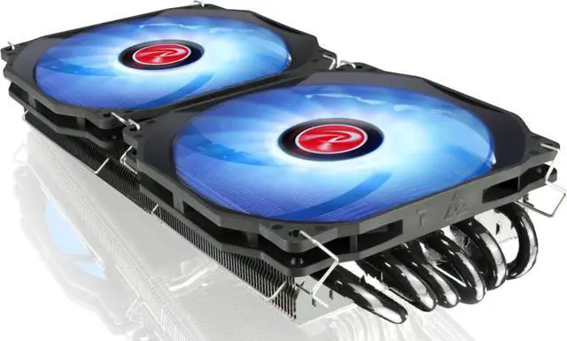 Alt view image 5 of 7 - RAIJINTEK MORPHEUS 8057 - Superior High-End VGA Cooler (TDP 360W) for NVDIA 2080 & AMD 5700, 12* 6mm Heat-Pipe & 129 fins, copper heat-sink for chip cooling, Fan clip options for 12025 & 12013 fans