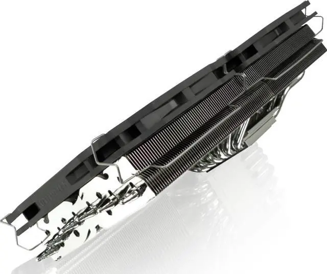 Alt view image 7 of 7 - RAIJINTEK MORPHEUS 8057 - Superior High-End VGA Cooler (TDP 360W) for NVDIA 2080 & AMD 5700, 12* 6mm Heat-Pipe & 129 fins, copper heat-sink for chip cooling, Fan clip options for 12025 & 12013 fans
