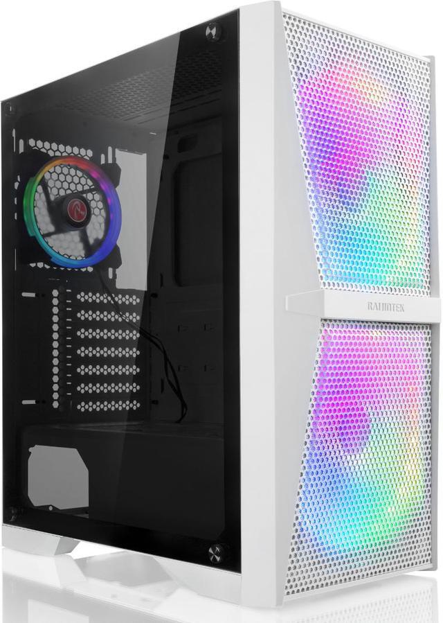 RAIJINTEK SILENOS MS PRO WHITE, a ATX Tower case with Mesh