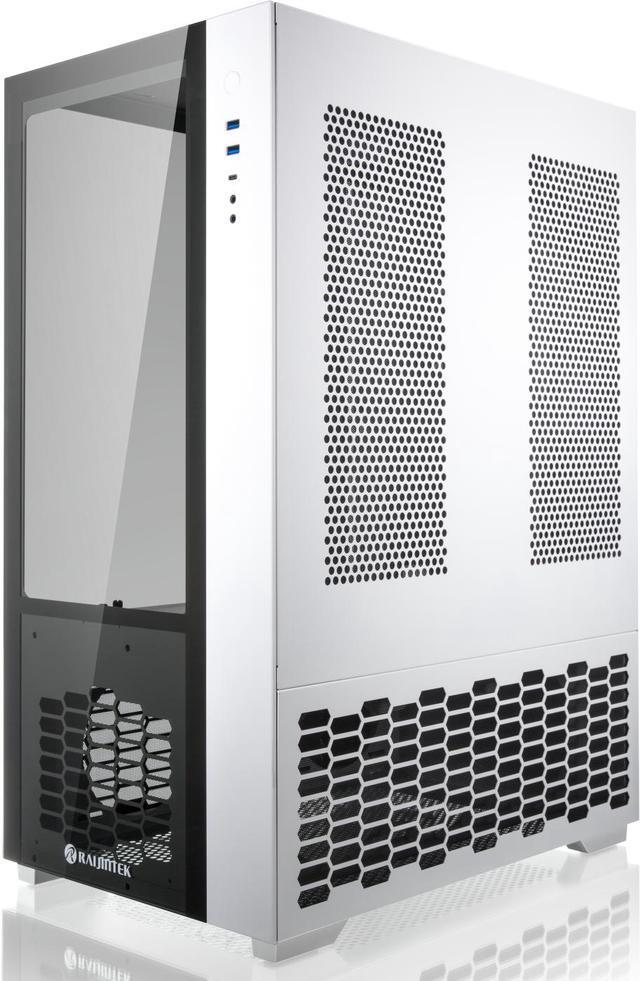 Alt view image 5 of 7 - RAIJINTEK PAEAN PREMIUM WHITE supports ATX M/B, amazing compatibility of max. 12 fans (12025) & 1×14025 fan at the rear. 2×2.5" SSD or 2×2.5" HDD or 2×3.5" HDD, 430mm VGA card, Type C×1 + USB3.0×2.