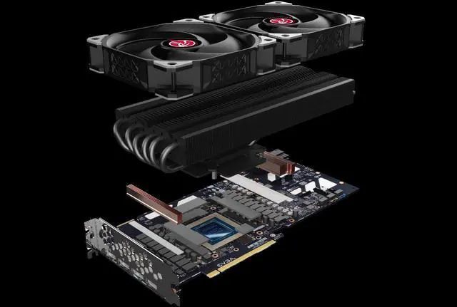 Alt view image 5 of 7 - RAIJINTEK MORPHEUS 8069, a high-end VGA cooler up to 400W TDP, is designed to cooling NVIDIA RTX 3080/3090/Ti & AMD RX 6800/6900/XT to assure your VGA board running under optimal temperature.