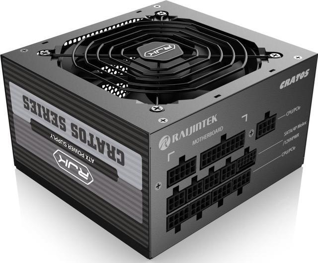 RAIJINTEK CRATOS 1200 BLACK, a ATX3.0 1200W 80PLUS GOLD PSU, meets the latest Intel 3.0 and PCIe 5.0 with Japanese capacitors, smart fan stop feature and fully modular flat cables, cable management. - Newegg.com RAIJINTEK CRATOS 1200 BLACK, a ATX3.0 1200W 80PLUS GOLD PSU, meets the latest Intel 3.0 and PCIe 5.0 with Japanese capacitors, smart fan stop feature and fully modular flat cables, cable management. - Newegg.com
