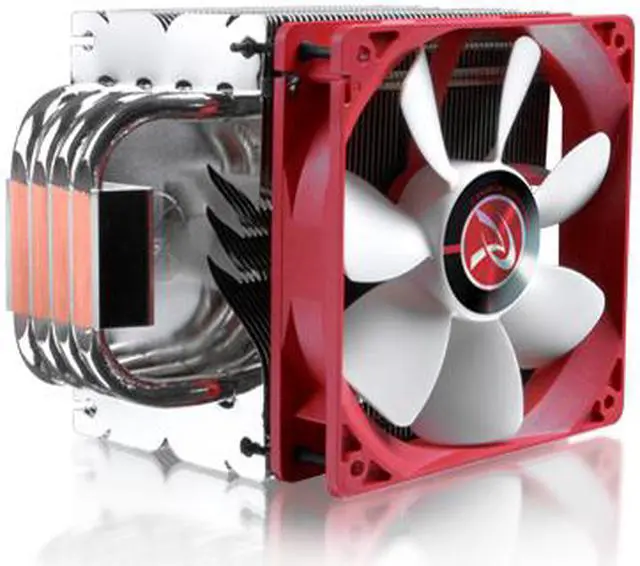 Alt view image 2 of 7 - RAIJINTEK THEMIS EVO, 4pcs 8mm Heat-Pipe, 12025 PWM Fan, Fully Nickel Plating, Option to Install Dual Fans, Multiple Mounting Kits for Intel & AMD - Silver