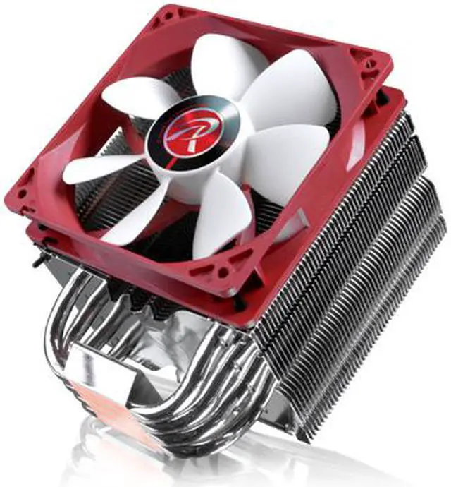 Alt view image 5 of 7 - RAIJINTEK THEMIS EVO, 4pcs 8mm Heat-Pipe, 12025 PWM Fan, Fully Nickel Plating, Option to Install Dual Fans, Multiple Mounting Kits for Intel & AMD - Silver