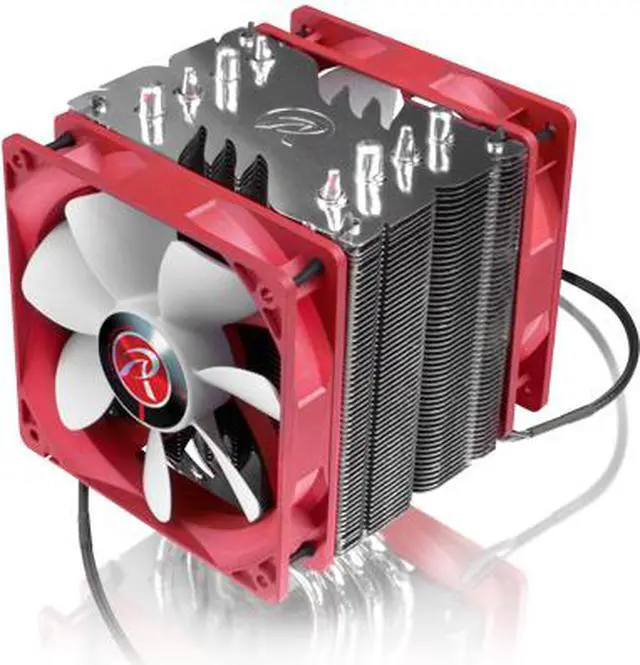 Alt view image 6 of 7 - RAIJINTEK THEMIS EVO, 4pcs 8mm Heat-Pipe, 12025 PWM Fan, Fully Nickel Plating, Option to Install Dual Fans, Multiple Mounting Kits for Intel & AMD - Silver