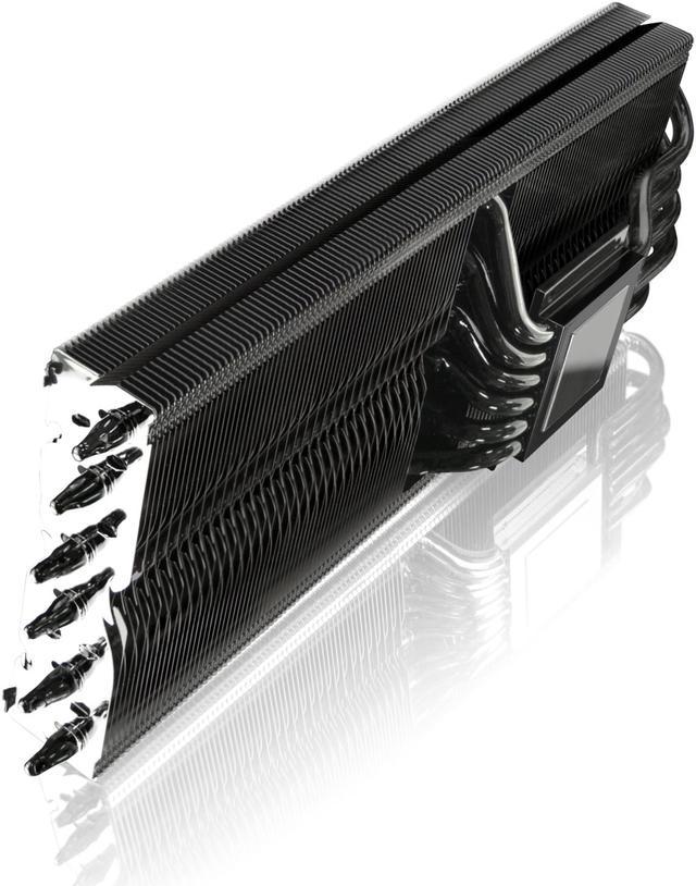 RAIJINTEK MORPHEUS II CORE EDITION - Superior High-End VGA Cooler, 12* 6mm  Heat-Pipe & 129 fins, Fully Black Coated, 26 RAM Heat-Sink & 1 Big VRM 