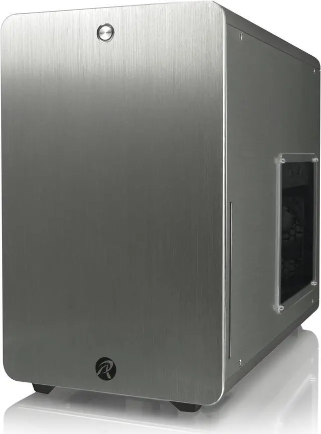 Alt view image 4 of 7 - RAIJINTEK STYX Silver, Alu Micro-ATX Case, Compatible With Regular ATX Power Supply, Max. 280mm VGA Card, 180mm CPU Cooler, Max. 240mm Radiator Cooling On Top With A Drive Bay For Slim DVD On Side