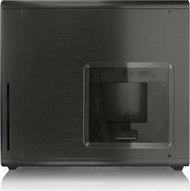 Alt view image 7 of 8 - RAIJINTEK STYX BLACK, Alu Micro-ATX Case - Compatible With Regular ATX Power Supply, Max. 280mm VGA Card, 180mm CPU Cooler, Max. 240mm Radiator Cooling On Top, with A Drive Bay For Slim DVD On Side