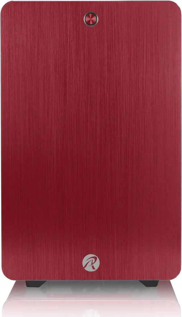 Alt view image 2 of 7 - RAIJINTEK STYX Classic, an Alu Micro-ATX case, Compatible with regular ATX Power Supply, Max. 280mm VGA Card, 180mm CPU Cooler, 240mm Radiator Cooling On Top, a Drive Bay For Slim DVD On Side - Red