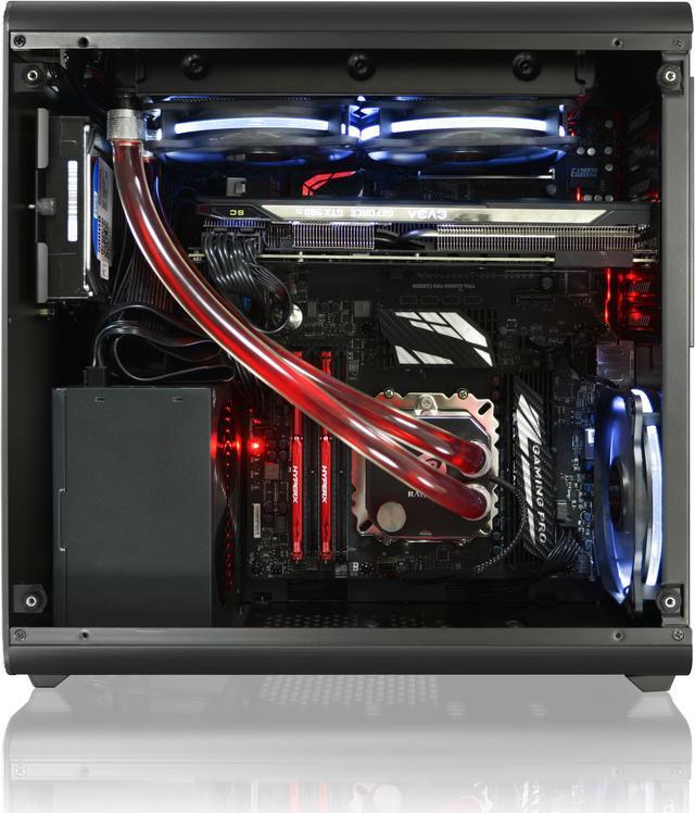 Alt view image 7 of 8 - RAIJINTEK THETIS BLACK WINDOW, an Alu. ATX case, supports max. 280mm VGA card, 170mm height CPU coolers, 4x HDDs ,240mm radiator on top, 1x 12025 LED fan pre-installed, 3mm tempered glass side panel