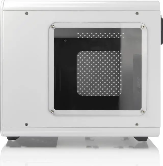 Alt view image 7 of 7 - RAIJINTEK METIS PLUS WHITE, a Alu. M-ITX Case, is with one 12025 LED fan at rear, USB 3.0* 2, Ventilate holes at top, Compatible with Standard ATX PSU, 170mm VGA Card length, 160mm CPU Cooler height.