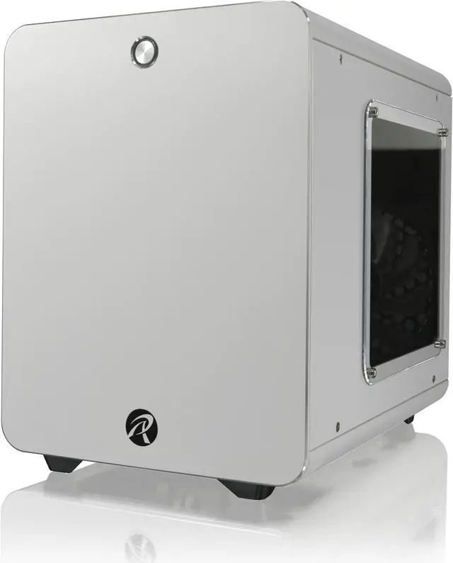 Alt view image 2 of 7 - RAIJINTEK METIS PLUS WHITE, a Alu. M-ITX Case, is with one 12025 LED fan at rear, USB 3.0* 2, Ventilate holes at top, Compatible with Standard ATX PSU, 170mm VGA Card length, 160mm CPU Cooler height.