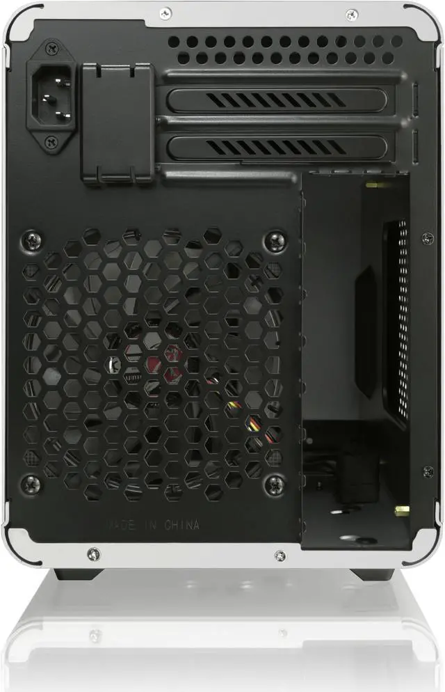 Alt view image 6 of 7 - RAIJINTEK METIS PLUS WHITE, a Alu. M-ITX Case, is with one 12025 LED fan at rear, USB 3.0* 2, Ventilate holes at top, Compatible with Standard ATX PSU, 170mm VGA Card length, 160mm CPU Cooler height.