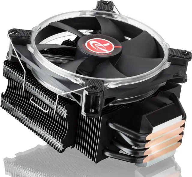 Alt view image 5 of 7 - RAIJINTEK LETO RGB CPU cooler, with performing 12025 RGB PWM fan