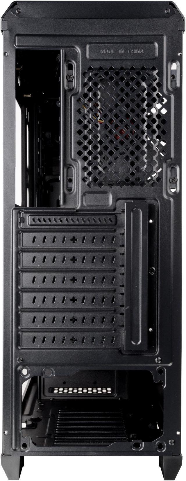 Alt view image 3 of 7 - ARCADIA II, an ATX tower with Acrylic window, Aluminum brush style design, with magnetic Dust filters, Elegance in combination of features, tool-free system, an unbelievable price and a rigid quality.
