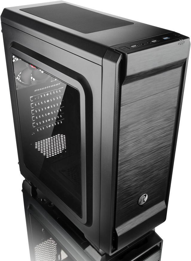 Alt view image 4 of 7 - ARCADIA II, an ATX tower with Acrylic window, Aluminum brush style design, with magnetic Dust filters, Elegance in combination of features, tool-free system, an unbelievable price and a rigid quality.